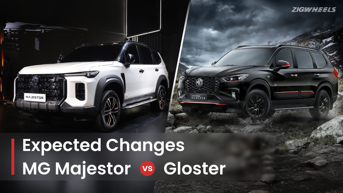 2026 MG Majestor Vs MG Gloster Expected Changes: Exterior Design, Styling, New Interior, Features, And Powertrains Fully Compared
