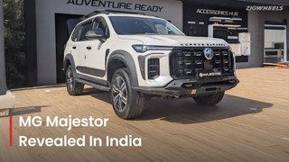 MG Unveils Majestor SUV In India; Will It Be Able To Fight The Fortuner?