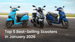 Top 5 Best-Selling Scooters In January 2026: TVS iQube Outsold NTorq 125!