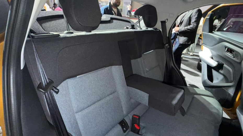 Tata Punch Facelift Rear Seat