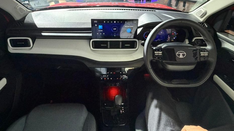 Tata Punch Facelift Dashboard