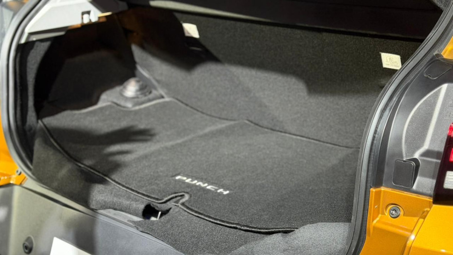 Tata Punch Facelift CNG Boot Space