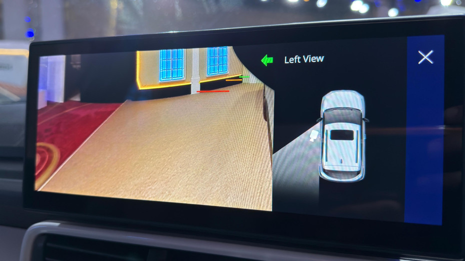 Tata Punch Facelift Blind View Monitor