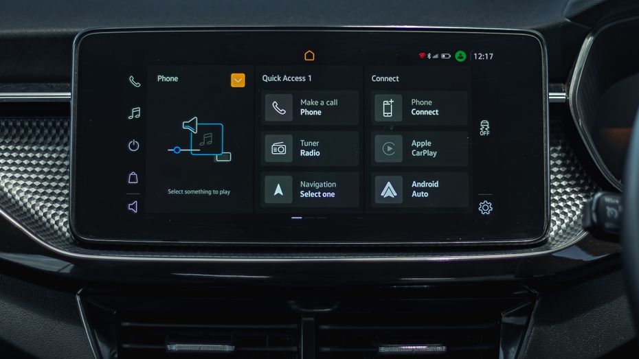 Skoda Kushaq Infotainment