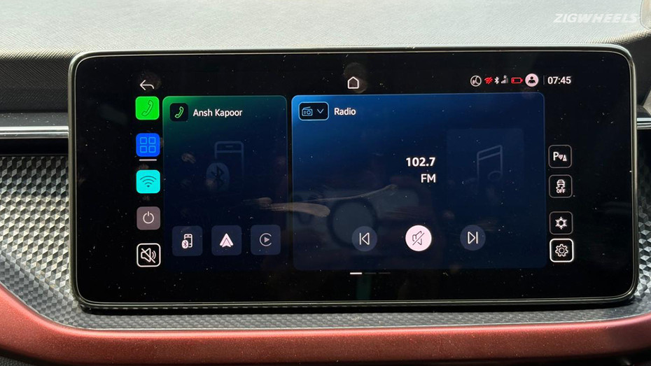 Skoda Kushaq Facelift Screen