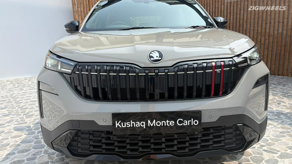Skoda Kushaq Facelift Front Parking Sensors