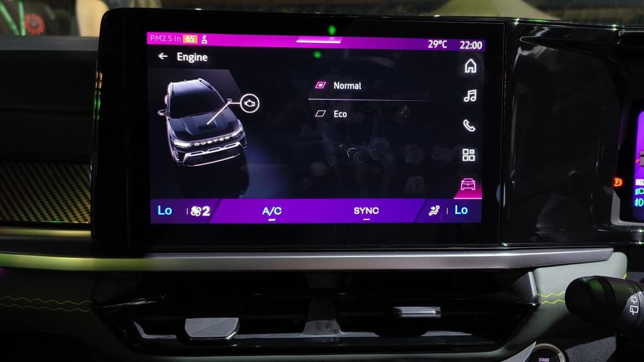 Renault Duster Touchscreen