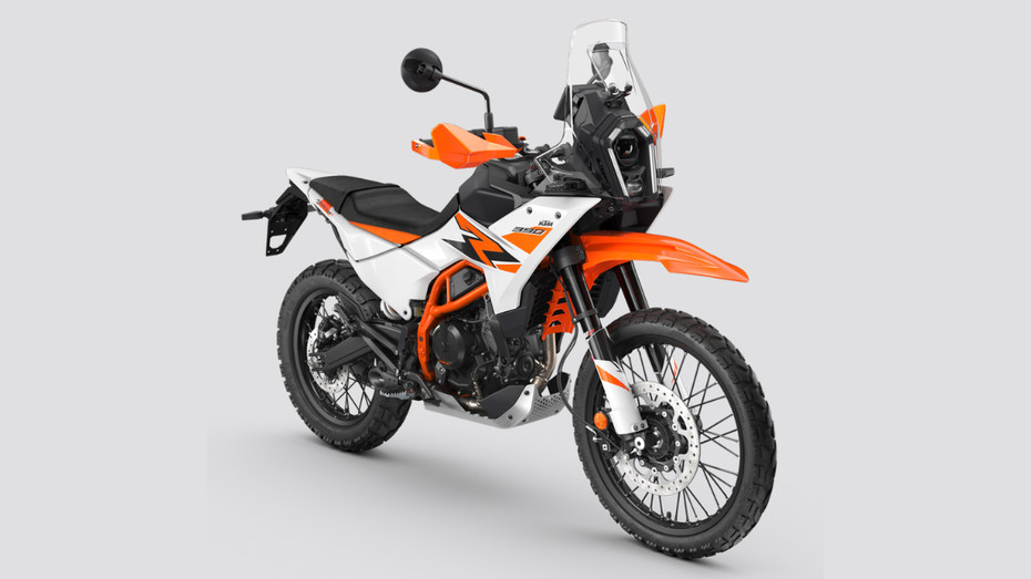 KTM 390 Adventure R Front Three Quarters
