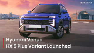 Hyundai Venue HX 5 Plus Variant Introduced; Gets THESE FEATURES Over HX 5&hellip;.