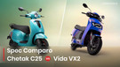 Bajaj Chetak C25 vs Hero Vida VX2: Which Is Better?