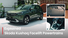 2026 Skoda Kushaq Facelift Powertrain Options EXPLAINED; Two Turbo-petrols And A New 8-speed AT!