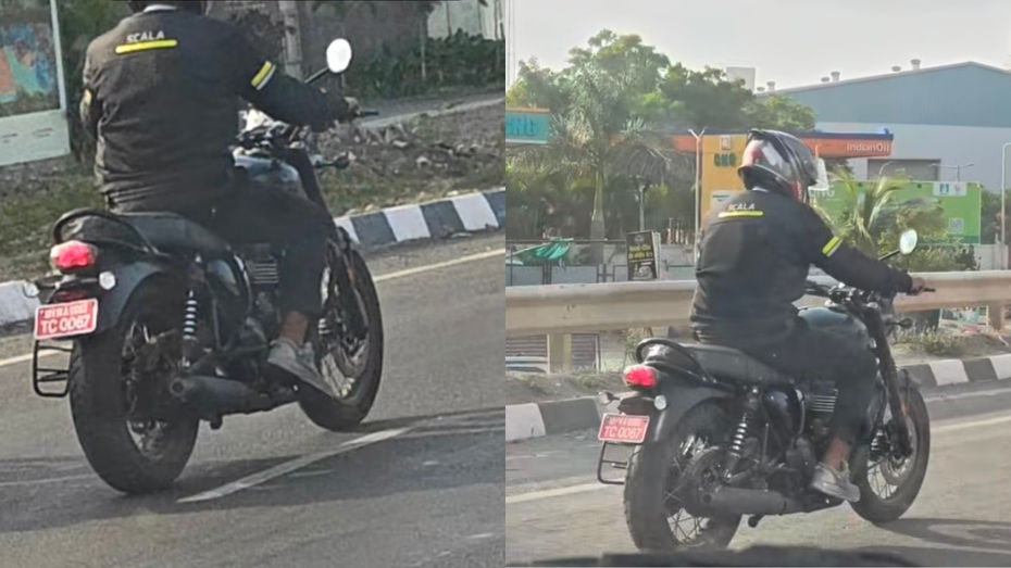 Triumph Bonneville 350 Spied Triumph Bonneville 350 Spied