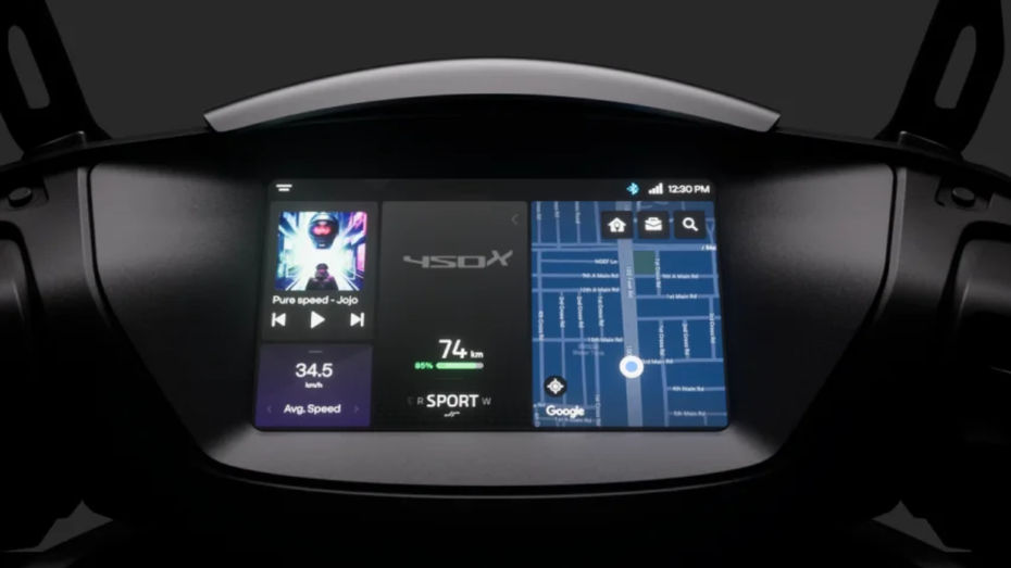 Ather 450X Instrument Console Ather 450X Instrument Console