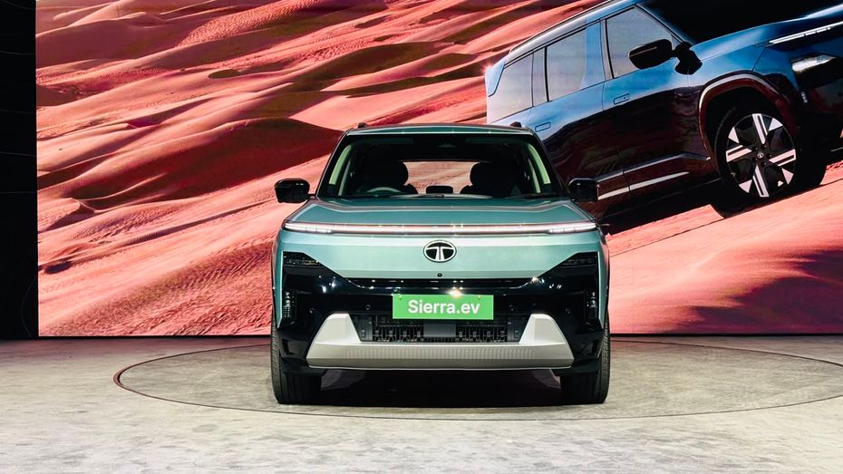 Tata Sierra EV Front