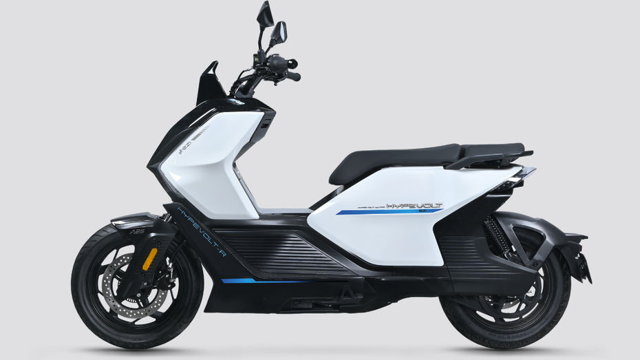 Keeway Hypevolt-R Side Profile Keeway Hypevolt-R Side Profile