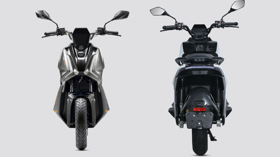 Keeway Hypevolt-R Front & Rear Profile Keeway Hypevolt-R Front & Rear Profile