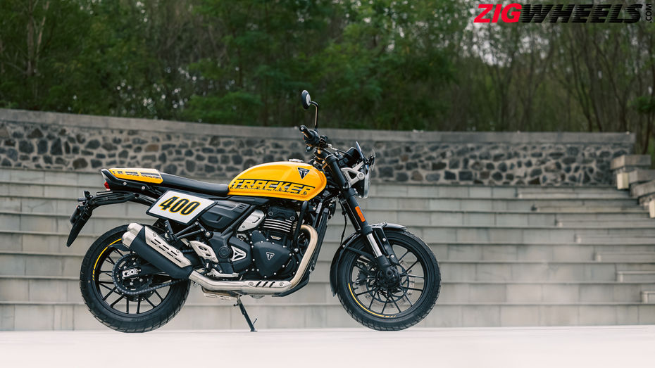 Triumph Tracker 400 Ride Quality