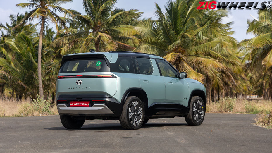 Tata Sierra EV Rear