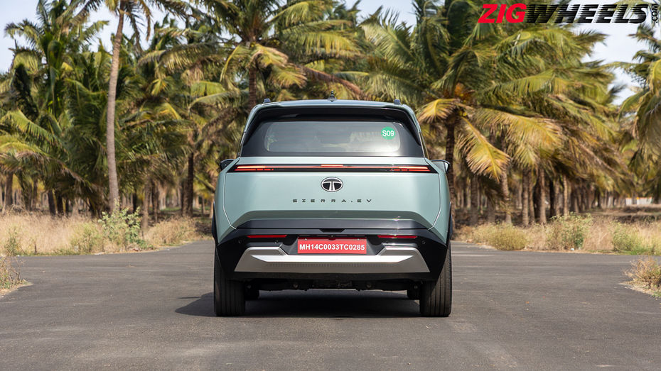 Tata Sierra EV Rear