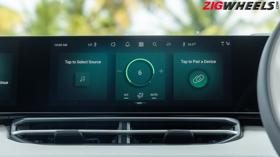 Tata Sierra EV 12.3-inch Touchscreen