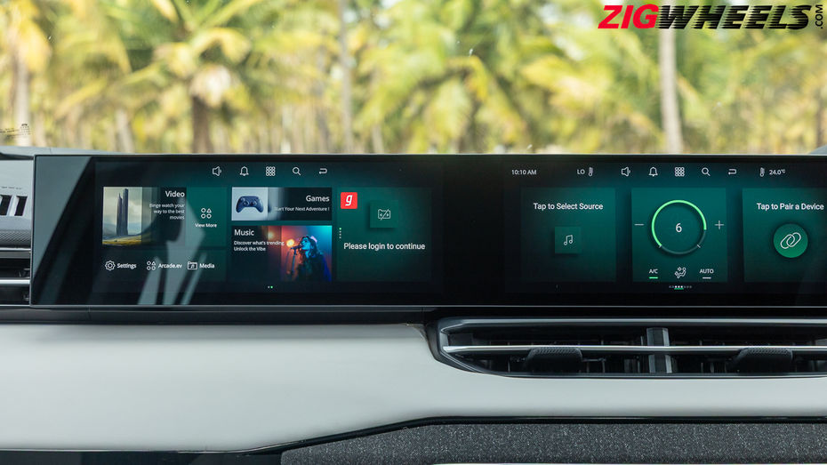 Tata Sierra EV 12.3-inch Front Passenger Screen