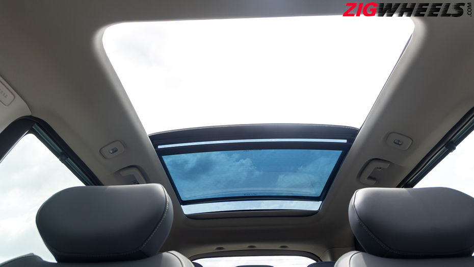 Tata Sierra EV Panoramic Sunroof