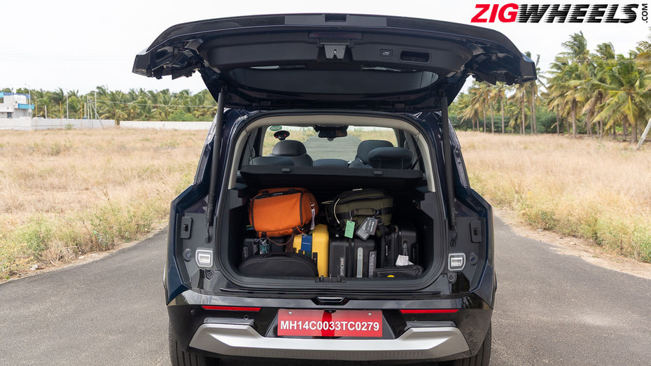 Tata Sierra EV Boot Space