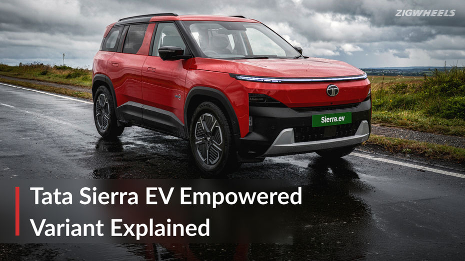 Tata Sierra EV Empowered Tata Sierra EV Empowered