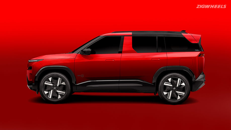 Tata Sierra EV Bengal Rouge