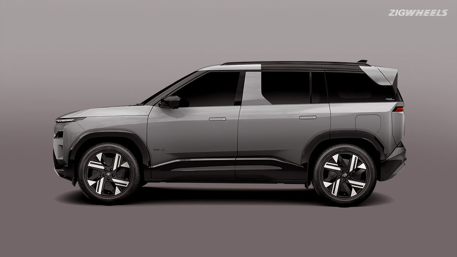 Tata Sierra EV Pure Grey