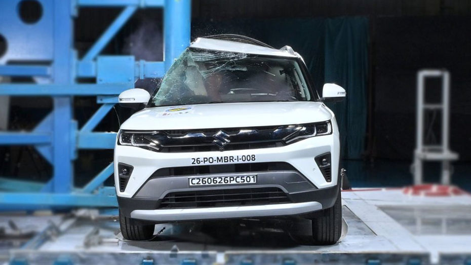 2026 Brezza Crash Tested 5-star 2026 Brezza Crash Tested 5-star