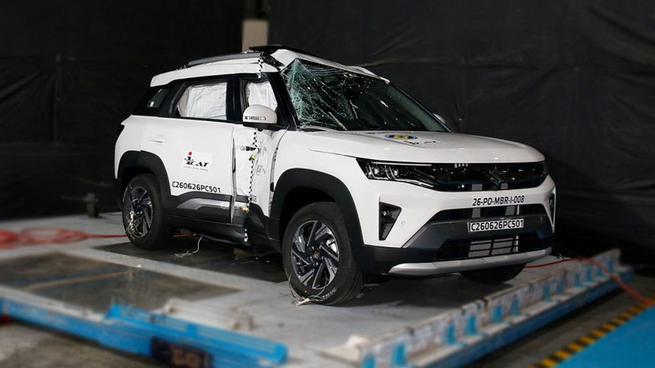 2026 Brezza Crash Tested 5-star 2026 Brezza Crash Tested 5-star