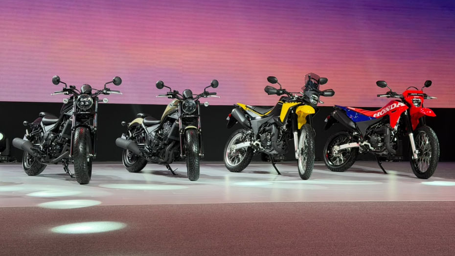 Honda XR 300 Rally, XR 300L, Rebel 300 & Rebel 500 Unveiled In India Honda XR 300 Rally, XR 300L, Rebel 300 & Rebel 500 Unveiled In India