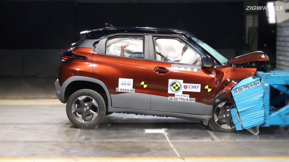 2026 Tata Punch EV BNCAP 5 Star Crash Test