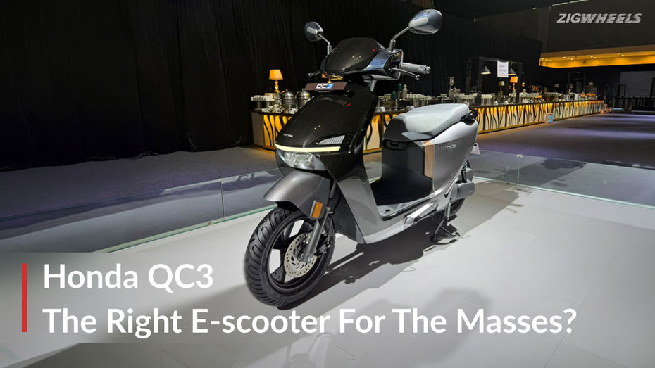 All-New Honda QC3 Unveiled: Has Honda Finally Got The E-scooter Game Right? All-New Honda QC3 Unveiled: Has Honda Finally Got The E-scooter Game Right?