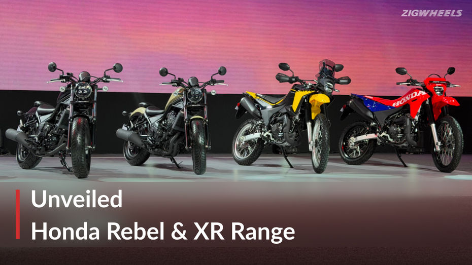 Honda XR 300 Rally, XR 300L, Rebel 300 & Rebel 500 Unveiled In India Honda XR 300 Rally, XR 300L, Rebel 300 & Rebel 500 Unveiled In India