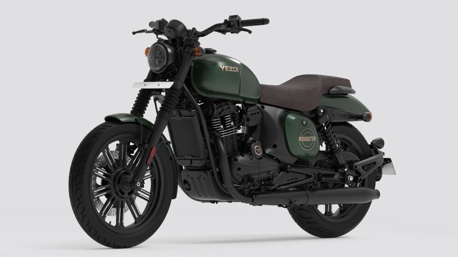 Yezdi Roadster Mamba Green