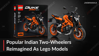 If Popular Indian Bikes & Scooters Were Lego Sets