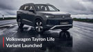 Volkswagen Tayron Lower-spec Life Variant Launched, Priced At Rs 41.99 Lakh
