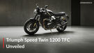 Triumph Unveils Limited Edition Speed Twin 1200 TFC