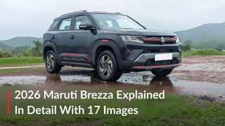 Check Out The 2026 Maruti Suzuki Brezza Facelift Explained In 17 Images