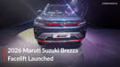 2026 Maruti Brezza LAUNCHED! Updated SUV With Design Tweaks, Turbo-petrol Engine And New Features Starts From…