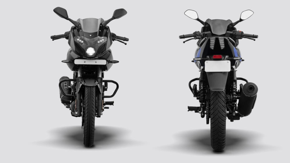 Bajaj Pulsar 220F Front & Rear Profile Bajaj Pulsar 220F Front & Rear Profile