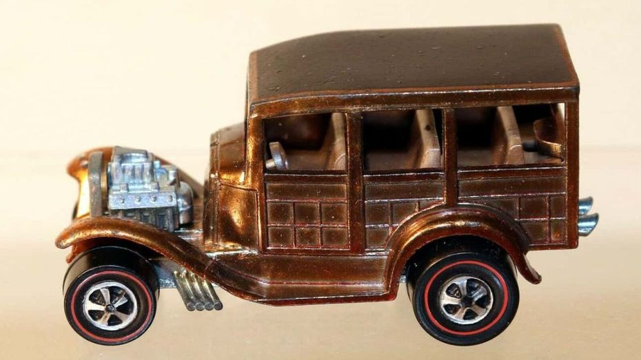 1969 Brown Classic '31 Ford Woody Hot Wheels 1969 Brown Classic
