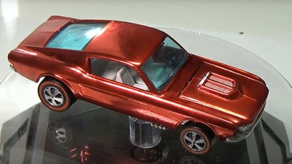 1968 Strawberry Over Chrome Mustang Hot Wheels 1968 Strawberry Over Chrome Mustang Hot Wheels