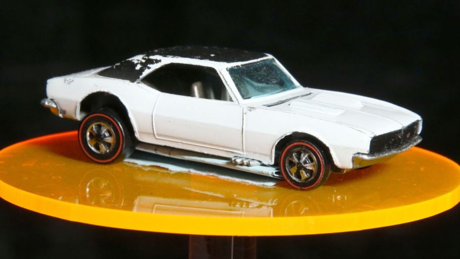 1968 White Enamel Custom Camaro Prototype Hot Wheels 1968 White Enamel Custom Camaro Prototype Hot Wheels