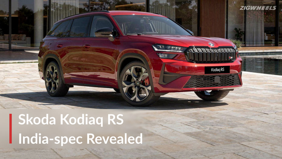 Skoda Kodiaq RS India-Spec