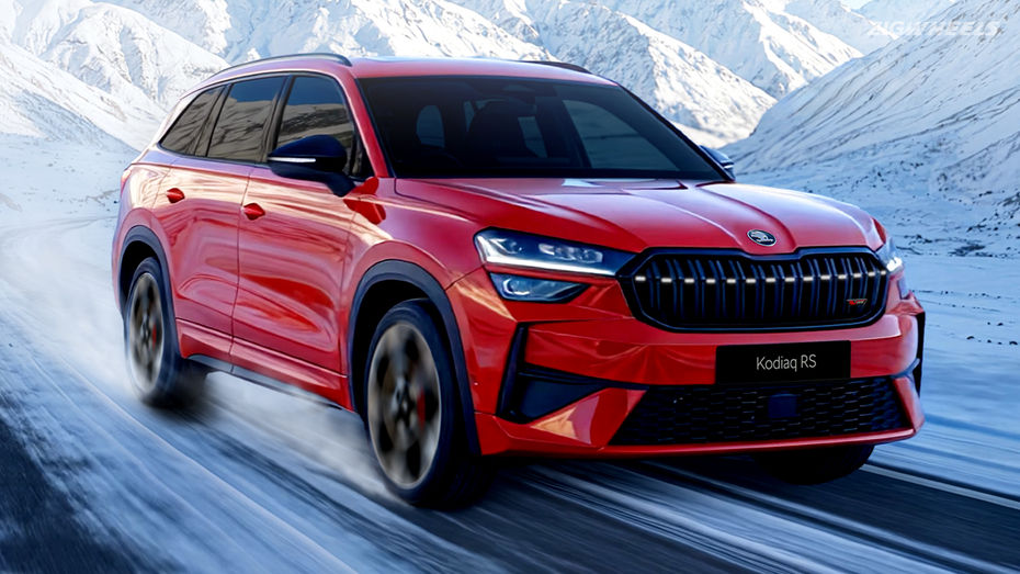 Skoda Kodiaq RS Front Right Three Quarter