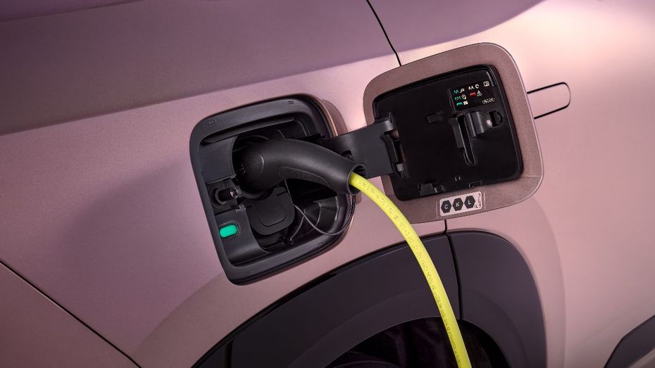 Skoda Peaq Charging Port