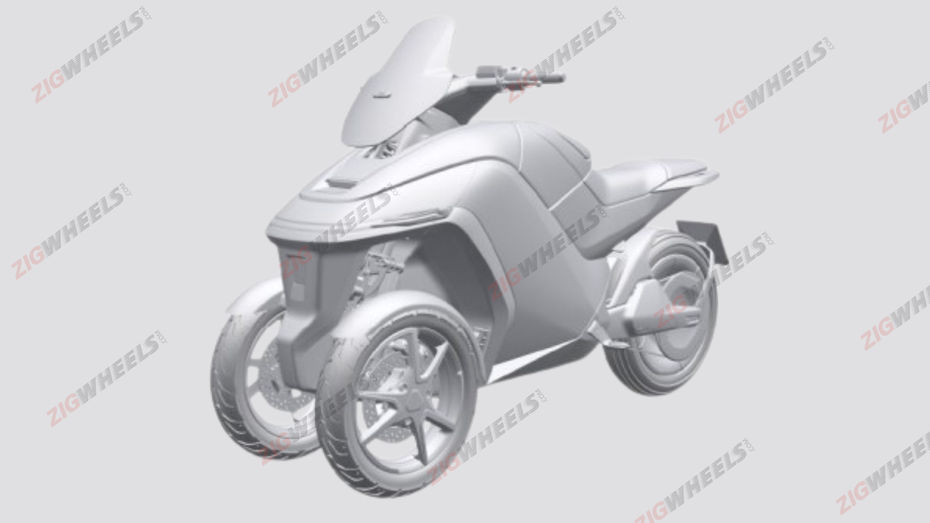 Hero Vida NEX 2 Electric Trike Design Patent Filed In India Hero Vida NEX 2 Electric Trike Design Patent Filed In India